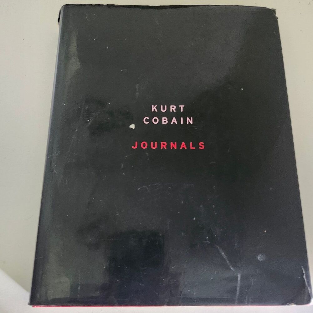 Journals Kurt Cobain 2002 Illustrated Hardcover Nirvana Grunge Viking HCDJ